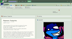 Desktop Screenshot of chetafox.deviantart.com