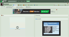 Desktop Screenshot of end-stock.deviantart.com