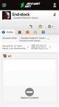Mobile Screenshot of end-stock.deviantart.com