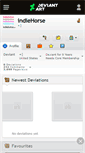 Mobile Screenshot of indiehorse.deviantart.com