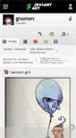 Mobile Screenshot of gnomen.deviantart.com