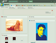 Tablet Screenshot of bgates87.deviantart.com