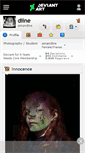 Mobile Screenshot of diine.deviantart.com