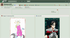 Desktop Screenshot of fantasylord25.deviantart.com