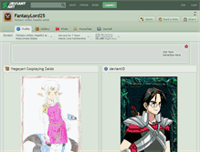 Tablet Screenshot of fantasylord25.deviantart.com