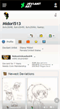 Mobile Screenshot of midori513.deviantart.com