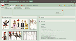 Desktop Screenshot of iyfreak.deviantart.com