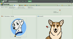 Desktop Screenshot of karolinab.deviantart.com