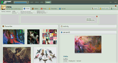Desktop Screenshot of irikila.deviantart.com
