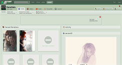 Desktop Screenshot of danehalo.deviantart.com