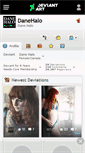 Mobile Screenshot of danehalo.deviantart.com