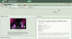 Desktop Screenshot of otakuvampire.deviantart.com