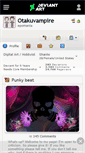 Mobile Screenshot of otakuvampire.deviantart.com