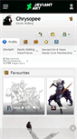 Mobile Screenshot of chrysopee.deviantart.com