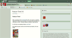 Desktop Screenshot of football-mascots-fc.deviantart.com