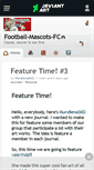 Mobile Screenshot of football-mascots-fc.deviantart.com