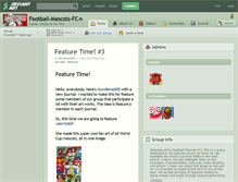 Tablet Screenshot of football-mascots-fc.deviantart.com