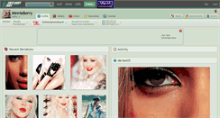 Desktop Screenshot of minnieberry.deviantart.com