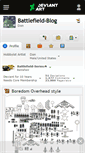 Mobile Screenshot of battlefield-blog.deviantart.com