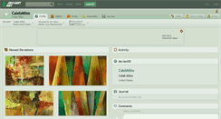 Desktop Screenshot of calebmiles.deviantart.com