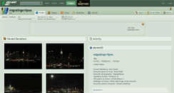 Desktop Screenshot of migratingevilpoo.deviantart.com
