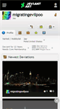 Mobile Screenshot of migratingevilpoo.deviantart.com