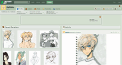 Desktop Screenshot of meitoku.deviantart.com