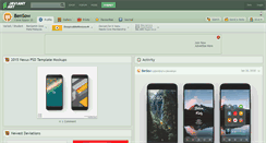 Desktop Screenshot of bensow.deviantart.com