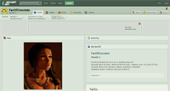 Desktop Screenshot of fanofchocolate.deviantart.com