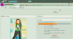 Desktop Screenshot of coolestnickname.deviantart.com