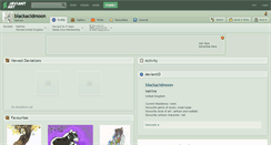 Desktop Screenshot of blackacidmoon.deviantart.com