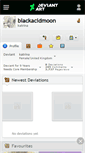 Mobile Screenshot of blackacidmoon.deviantart.com