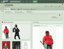 Tablet Screenshot of grimstarable.deviantart.com