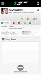 Mobile Screenshot of deviousrex.deviantart.com