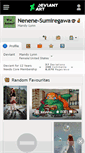 Mobile Screenshot of nenene-sumiregawa.deviantart.com