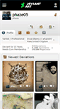 Mobile Screenshot of phaze05.deviantart.com