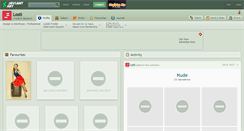 Desktop Screenshot of losti.deviantart.com