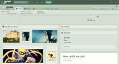 Desktop Screenshot of gorckat.deviantart.com