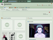 Tablet Screenshot of emanuelnoire.deviantart.com