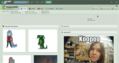 Desktop Screenshot of koopoo3000.deviantart.com