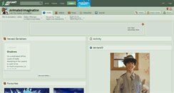 Desktop Screenshot of animated-imagination.deviantart.com