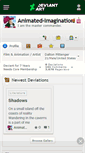 Mobile Screenshot of animated-imagination.deviantart.com
