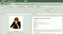 Desktop Screenshot of luffy-sparkle.deviantart.com