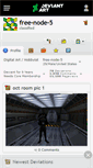 Mobile Screenshot of free-node-5.deviantart.com