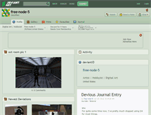 Tablet Screenshot of free-node-5.deviantart.com