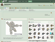 Tablet Screenshot of captainslam.deviantart.com