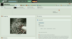 Desktop Screenshot of lostinstinct.deviantart.com
