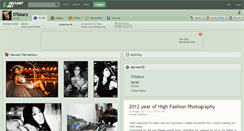 Desktop Screenshot of dtokarz.deviantart.com