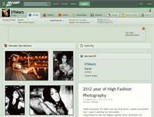Tablet Screenshot of dtokarz.deviantart.com