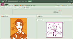 Desktop Screenshot of pinnku.deviantart.com